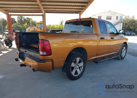 2012 Ram 1500 St z USA, uszkodzony, nr VIN 1C6RD6FT3CS280545